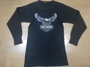 80年代アメリカ製“HARLEY -DAVIDSON ハーレーダビッドソン”オフィシャルサーマルTシャツ◆Ｌサイズ