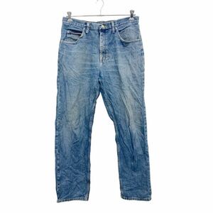 Wrangler デニムパンツ W34 ラングラー ブルー コットン メキシコ製 古着卸 アメリカ仕入 2405-1057