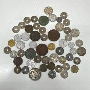 【TM0421】古銭 近代銭 まとめ売り 通貨 貨幣 硬貨 コイン レトロ アンティーク コレクション