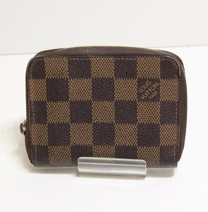 ☆【中古】 LOUIS VUITTON ルイヴィトン ジッピー・コインパース ダミエ N63070 コインケース 財布