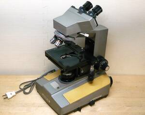 ★OLYMPUS(オリンパス)◆ 双眼・生物顕微鏡　BHC ●対物レンズ4本・接眼レンズ２本◆現状にて