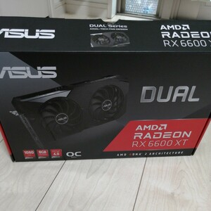 ASUS グラフィックボード AMD RADEON DUAL-RX6600XT-O8G