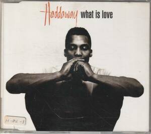 EU盤CDS★Haddaway★What Is Love★93年★ユーロハウスクラシック★試聴可能