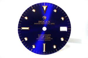 ROLEX　サブマリーナ　Ref.1680/8用　シンガー社製　ブルーフジツボダイヤル・3針・ベゼルセット　コンディション良好　