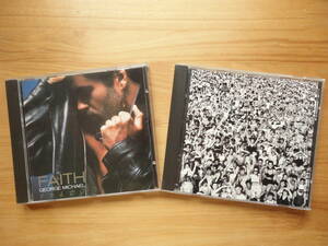 ●CD 美品 ジョージ・マイケル オーストリア盤 GEORGE MICHAEL / FAITH ＋ 米盤 GEORGE MICHAEL / LISTEN WITHOUT PREJUDICE 個人所蔵品 ●