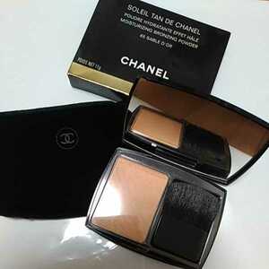 ★CHANEL　ソレイユ　タン　ドゥ　シャネル　ソレイユタンドゥシャネル　サーブルドー　フェイスパウダー　ファンデーション　パウダー