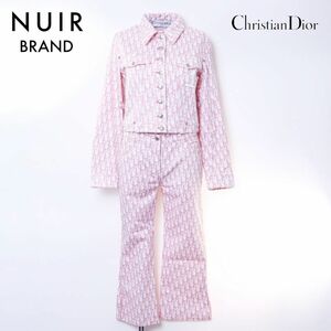 【先着50名限定クーポンを配布中!!】 クリスチャンディオール Christian Dior セットアップ トロッター ジャケットxパンツ ピンク