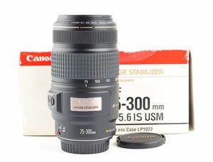 06617cmrk Canon EF75-300mm F4-5.6 IS USM 望遠ズームレンズ EFマウント