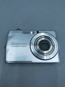 □CASIO EXILIM EX-Z700 シルバー コンパクトデジタルカメラ カシオ エクシリム