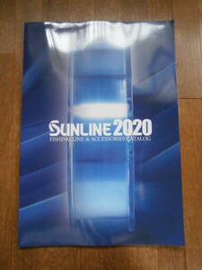 SUNLINE　サンライン　製品カタログ　ライン　ウェア　グローブ　Tシャツ　ウキ　2020年