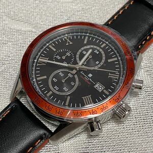 Salvatore Marra サルバトーレマーラ メンズ腕時計　クロノグラフ 42mm SM19108 ブラック 新品未使用　