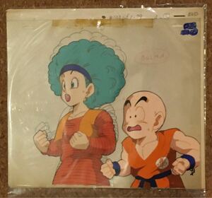 【ヤフオク撤退セール中】５月末まで！　年代物　ドラゴンボール　鳥山明　ブルマ＆クリリン　激レア☆ 原画付き。