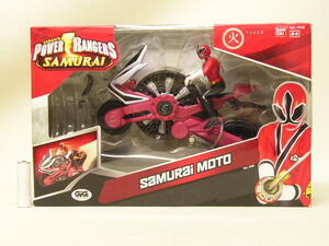 ■Bandai Power Rangers Samurai Moto Red Ranger