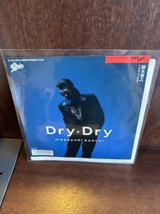 【7】EPレコード　鈴木雅之/Dry・Dry　