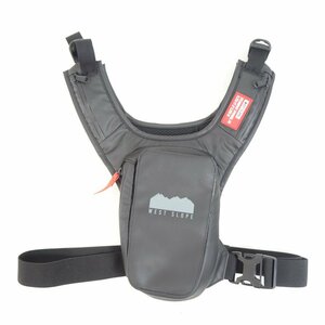 中古 2022年頃 West slope PRO 180 Slim CHEST PACK 容量1L チェストポーチ ウエストスロープ ランニング