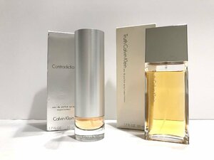 ■【YS-1】 香水 ■ カルバンクライン ■ コントラディクション EDP トゥルース EDP ■ 50ml 2点セット まとめ【同梱可能商品】■D