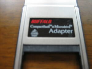 バッファロー　Ｃｏｍｐａｃｔｆｌａｓｈ　＆　Ｍｉｃｒｏｄｒｉｖｅ　Ａｄａｐｔｅｒ