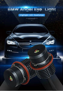 LED イカリング バルブ 40W 6000K LED キャンセラー内蔵 BMW E39/E60/E53/E61/E63/E64/E65/E66/E83/E87エンジェルアイ LEDリングマーカー