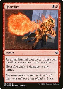 MTG ■赤/英語版■ 《心火/Heartfire》灯争大戦 WAR