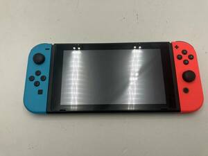 【1259】[1円～] Nintendo switch 本体 ジョイコンのみ ネオンブルー レッド 2018年製 ニンテンドー ゲーム ハード 動作確認済み 中古品