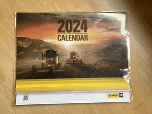 CAT 2024 壁掛けカレンダー おまけ付き 新品 未使用 未開封 キャタピラー ジャパン caterpillar