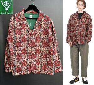 美品 South2 West8 サウスツーウエストエイト Pen Jacket Batik Over Print ペンジャケット バティックオーバープリント size M IN867