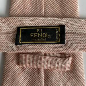 FENDI(フェンディ) サーモンピンクネクタイ