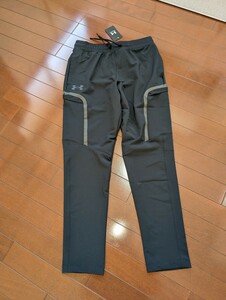 新品未使用タグ付 UNDER ARMOUR アンダーアーマー ジョガーパンツ 1373864 L LG ブラック 送料込