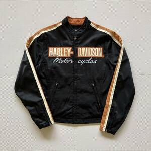 HARLEY DAVIDSON ハーレーダビッドソン ライディングジャケット ナイロンコットン S