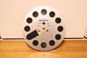 【美品】SONY 7号 メタルリール シルバー TYPE R-7MA オープンリールテープ