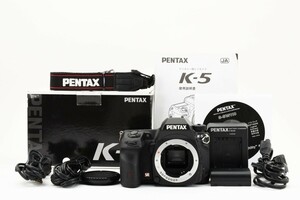 Pentax K-5 ペンタックス デジタル1眼レフカメラ 元箱付き