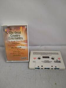 C0029 カセットテープ　The Great Country Entertainers　Glen Campbell　Roy Clark　Loretta Lynn