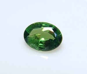 極美品！　クロムトルマリン　0.666ct ソーティング付　ルース（LA-6216）