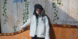 さらに！値下げ！六分の一男子図鑑、momoko、1/6ドール用 handmade clothes パーカー&カーゴパンツセット 送料無料