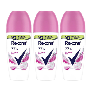 10％OFF デオドラント ワキ用 Rexona ウーメン パウダー 50ml×3個 RX04