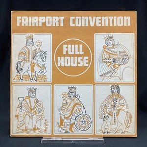 FAIRPORT CONVENTION / FULL HOUSE (UK-ORIGINAL/PINK-iラベル初版,TEXTUREジャケット(曲目修正),MAT:4U/4U,美品コンディション)