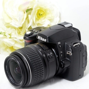 ★届いてスグ使える★ニコン Nikon D40 AF-S 18-55 レンズキット SDカード付き デジタル一眼レフカメラ