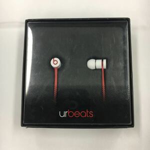 新品未使用 未開封 ur beats by Dr. Dre カナル型 イヤホン レッド ホワイト B0547 ビーツ イヤフォン