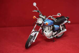 アオシマ 1/12 ホンダ ホークⅡ CB400T 1977 完成品