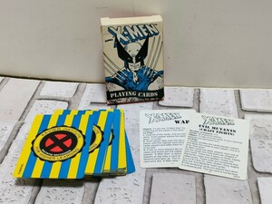 希少。90sビンテージレトロ　X-MEN PRAYING CARDS トランプ　MADE IN USA THE U.S. PRAYING CARD COMPANY