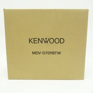 119【未使用】KENWOOD ケンウッド MDV-D709BTW 7V型 200mmワイドモデル AVナビゲーションシステム