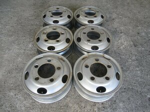 【6本セット】2トン 三菱　キャンター XAB 16×5.5K 115-9TC TOPY製　【中古ホイール】　