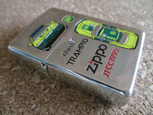 ZIPPO 『JTCC 1995 object T TRAMPIO BP OIL CORONA EXIV』1995年3月製造 トランピオ コロナ エクシブ オイルライター ジッポー 廃版激レア