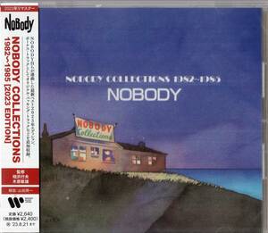 即 :ノーバディ NOBODY 「NOBODY COLLECTIONS 1982～1985（2023 EDITION）」CD