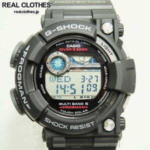 G-SHOCK/Gショック FROGMAN/フロッグマン Master of G/マスターオブG ソーラー電波時計/ウォッチ GWF-1000-1JF /000