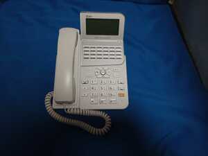 【１週間保証付き】NTT ZX-(24)STEL-(1)(W) 　ZX-24キースター標準電話機-「1」「ホワイト」/領収書発行可
