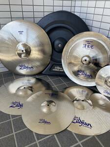 【青ロゴ】Zildjian Platinum フルセットプラチナムSABIANシンバル SABIAN Rock