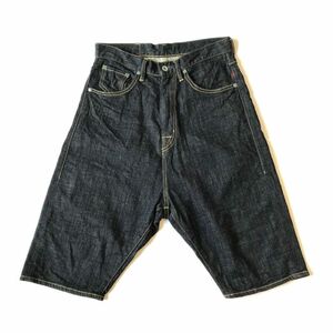 D.M.G DOMINGO ドミンゴ Brocante ブロカント 10.5oz ストレッチデニム 5P トラヴァイユショーツ size:1/ショートパンツ デニム サルエル