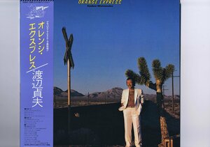 帯付 インサート付 国内盤 LP Sadao Watanabe Orange Express 渡辺貞夫 オレンジ・エクスプレス ピクチャーインナースリーブ付 25AH 1280