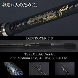 メガバス DESTOROYER T.S TS78X BACCARAT